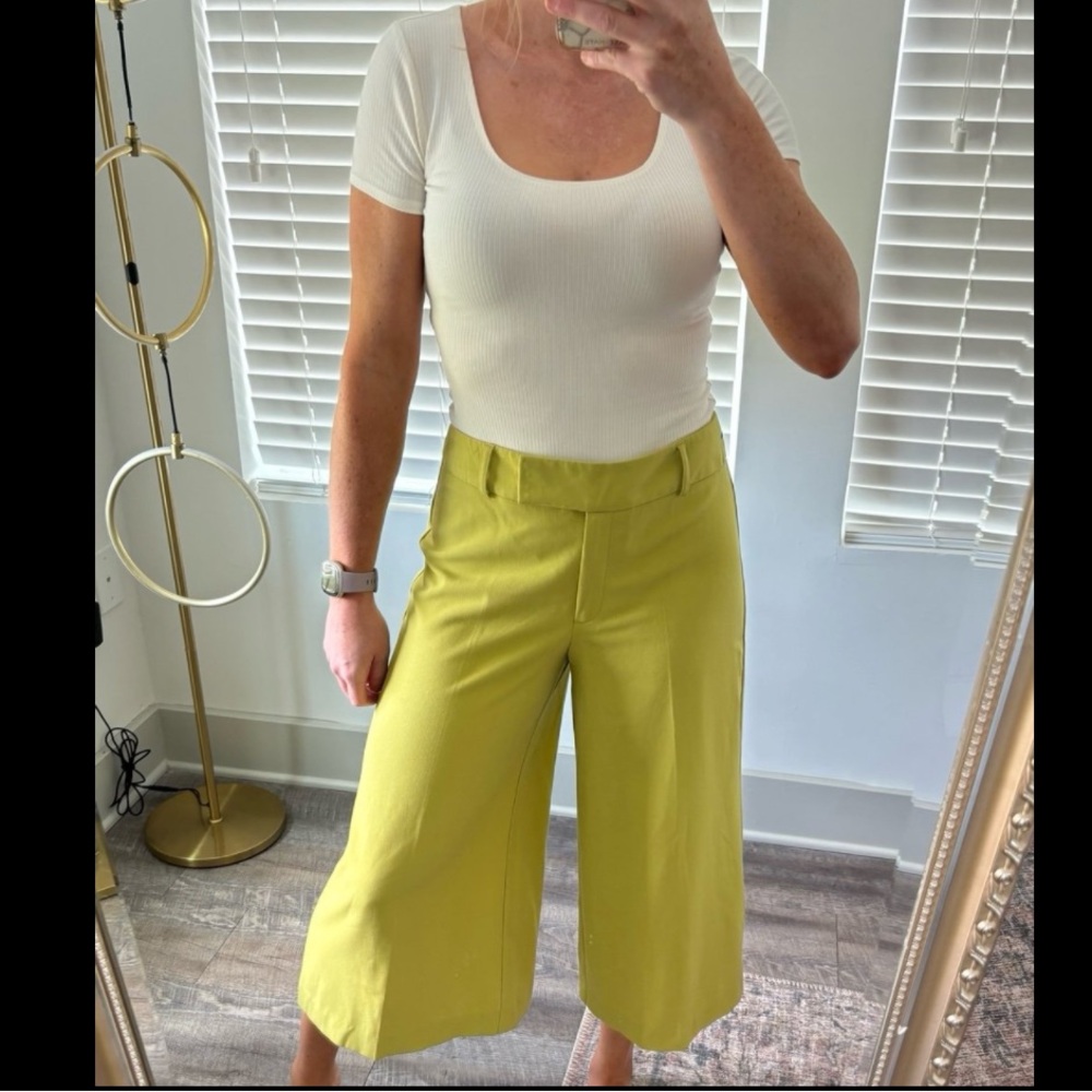Vintage lime green trousers